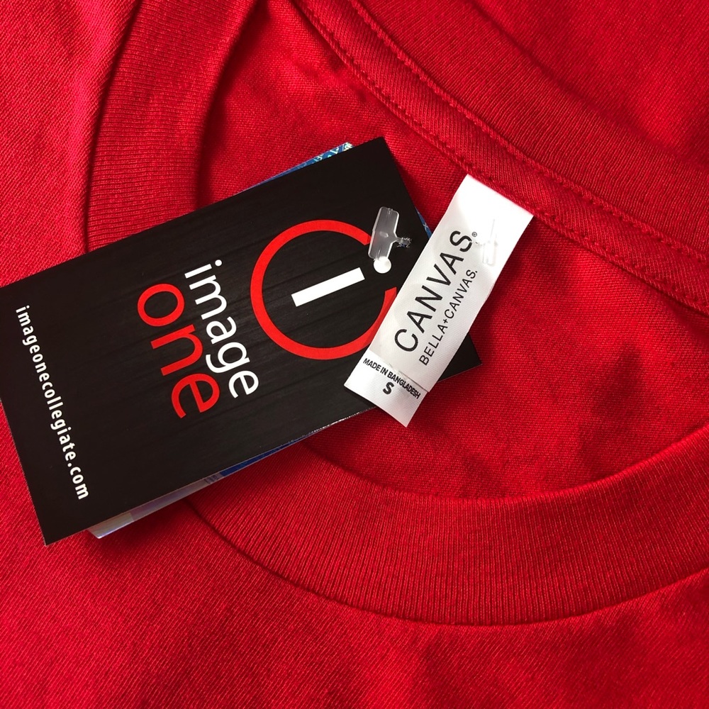 Utah Utes Red Team short sleeve T-Shirt Sz S NWT - Picture 3 of 5